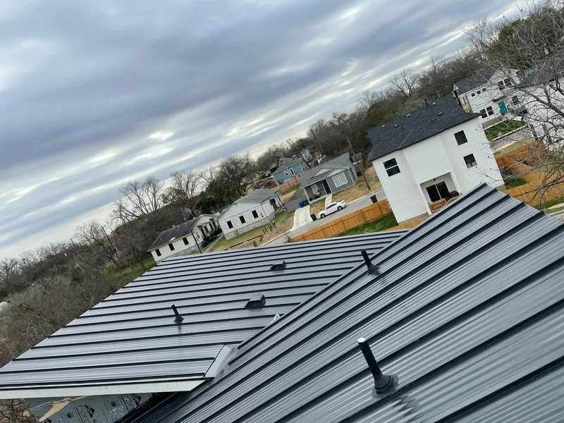 Standing seam metal roof panels with vents for Skylight Repair in Linthicum